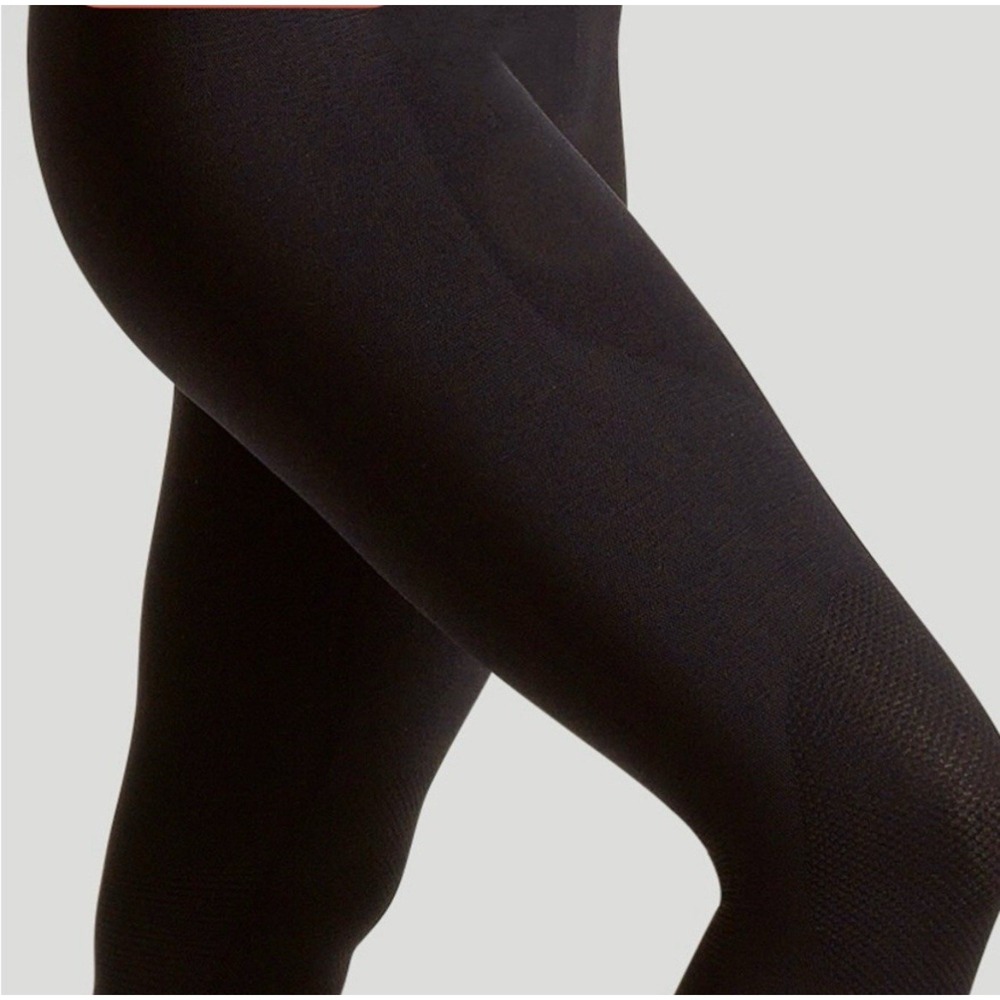 Tommie Copper Women's Seamless Compression Leggings Black Size L NWT - Picture 2 of 14